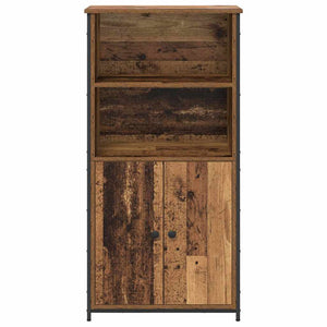 vidaXL Highboard Reclaimed Wood 62 x 36 x 121.5 cm Engineered Wood