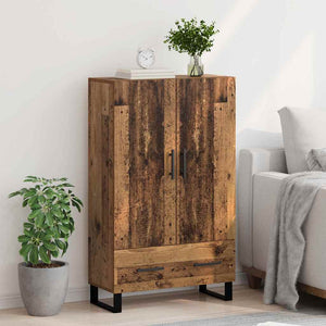 vidaXL Highboard Reclaimed Wood 69.5 x 30 x 115 cm Engineered Wood