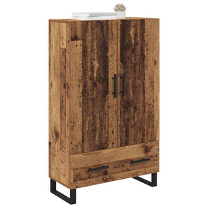 vidaXL Highboard Reclaimed Wood 69.5 x 30 x 115 cm Engineered Wood