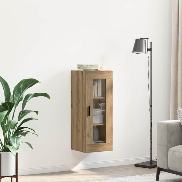 vidaXL Wall Cabinet Artisan Oak 34.5 x 34 x 90 cm