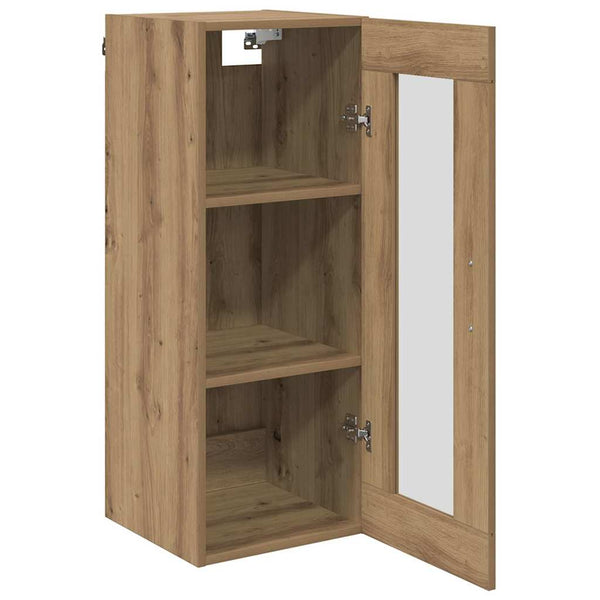 vidaXL Wall Cabinet Artisan Oak 34.5 x 34 x 90 cm