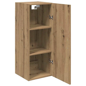 vidaXL Wall Cabinet Artisan Oak 34.5 x 34 x 90 cm Engineered Wood