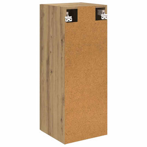 vidaXL Wall Cabinet Artisan Oak 34.5 x 34 x 90 cm Engineered Wood