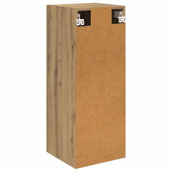 vidaXL Wall Cabinet Artisan Oak 34.5 x 34 x 90 cm Engineered Wood