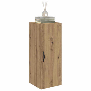vidaXL Wall Cabinet Artisan Oak 34.5 x 34 x 90 cm Engineered Wood