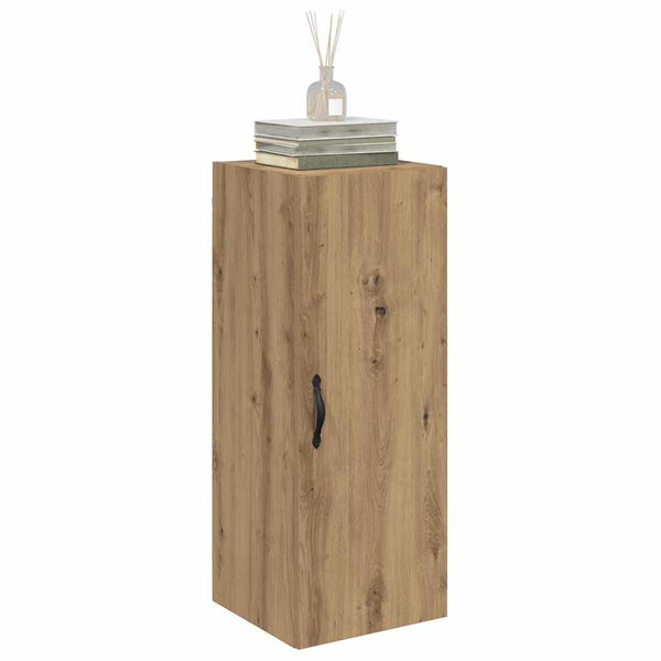 vidaXL Wall Cabinet Artisan Oak 34.5 x 34 x 90 cm Engineered Wood