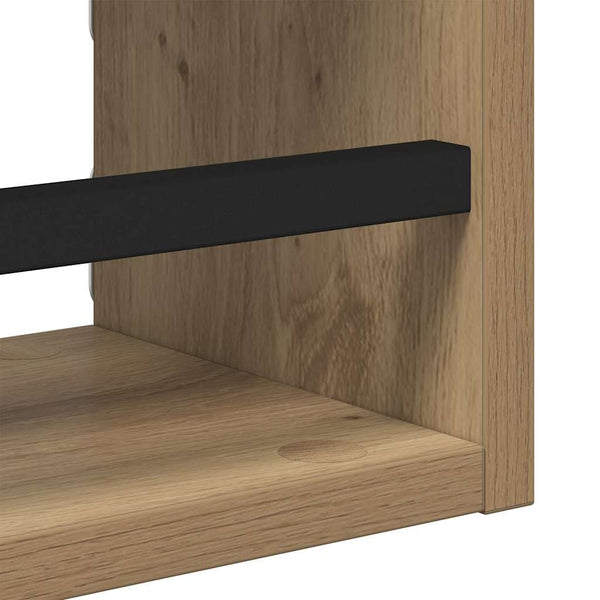 vidaXL Wall Shelf Set 3 pcs Artisan Oak 40x16x14cm Engineered Wood