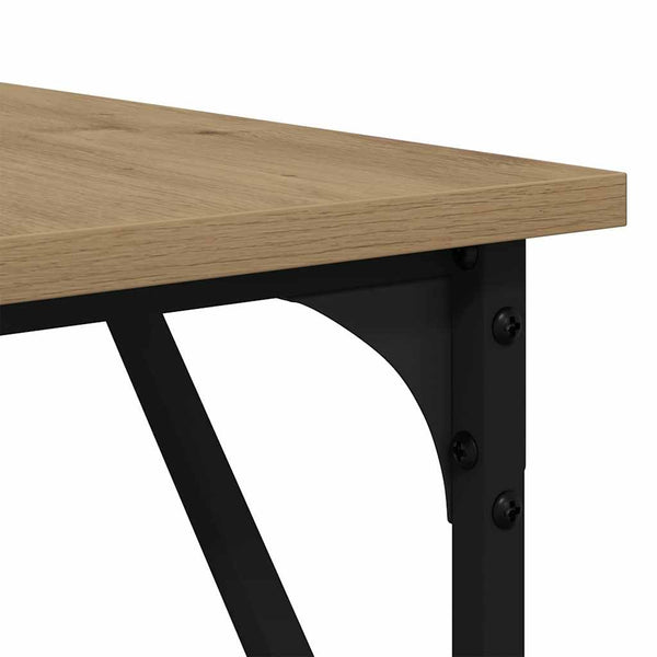vidaXL Corner Desk Artisan Oak 149 x 149 x 75 cm Engineered Wood