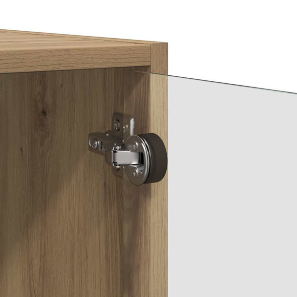 vidaXL Wall Cabinets 2 pcs Artisan Oak 68 x 37 x 35 cm Engineered Wood