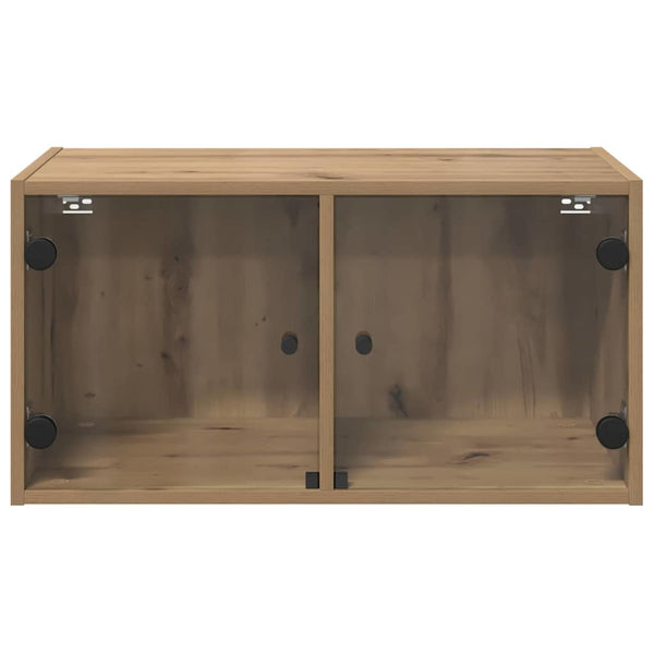 vidaXL Wall Cabinets 2 pcs Artisan Oak 68 x 37 x 35 cm Engineered Wood