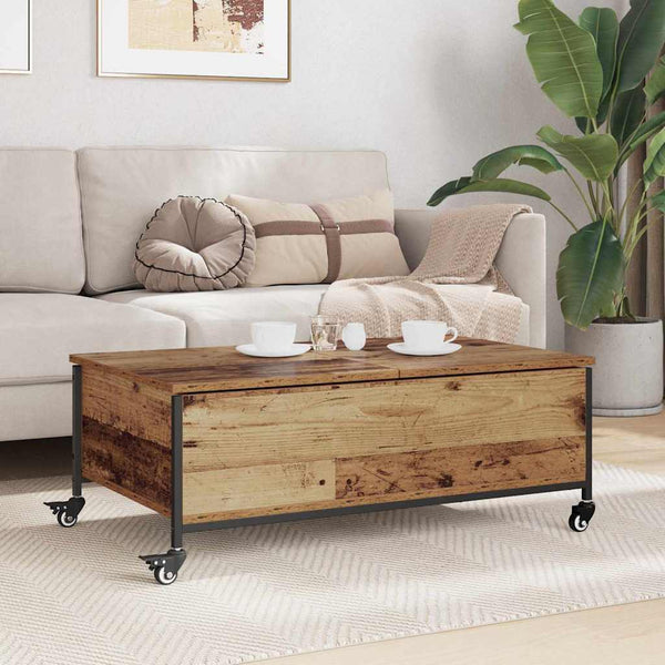 Couchtisch Altholz 91x55 cm