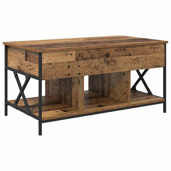 Couchtisch Altholz 100x55 cm