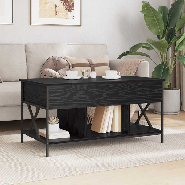 Couchtisch Schwarz Eiche 100x55 cm