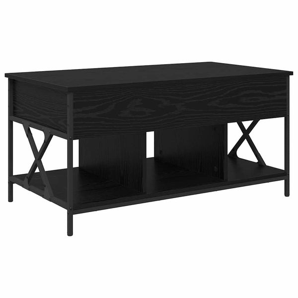 Couchtisch Schwarz Eiche 100x55 cm