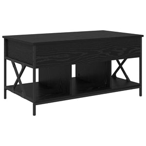 Couchtisch Schwarz Eiche 100x55 cm