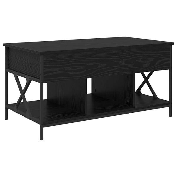Couchtisch Schwarz Eiche 100x55 cm