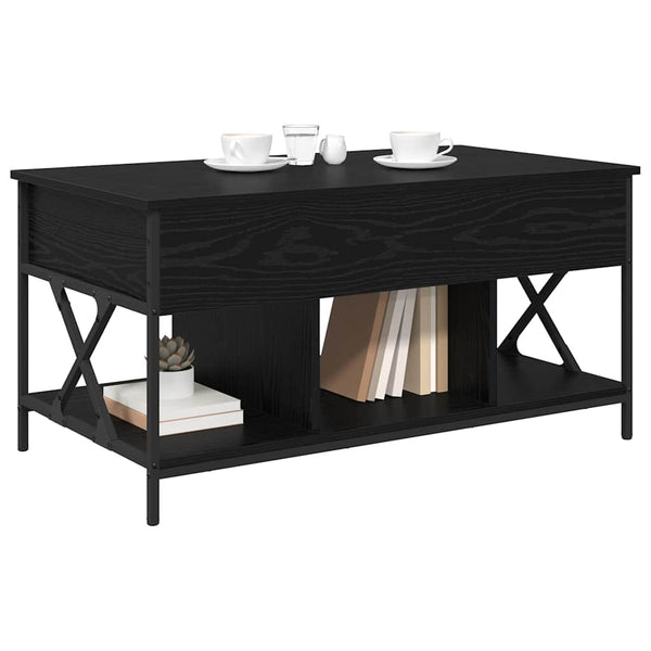 Couchtisch Schwarz Eiche 100x55 cm