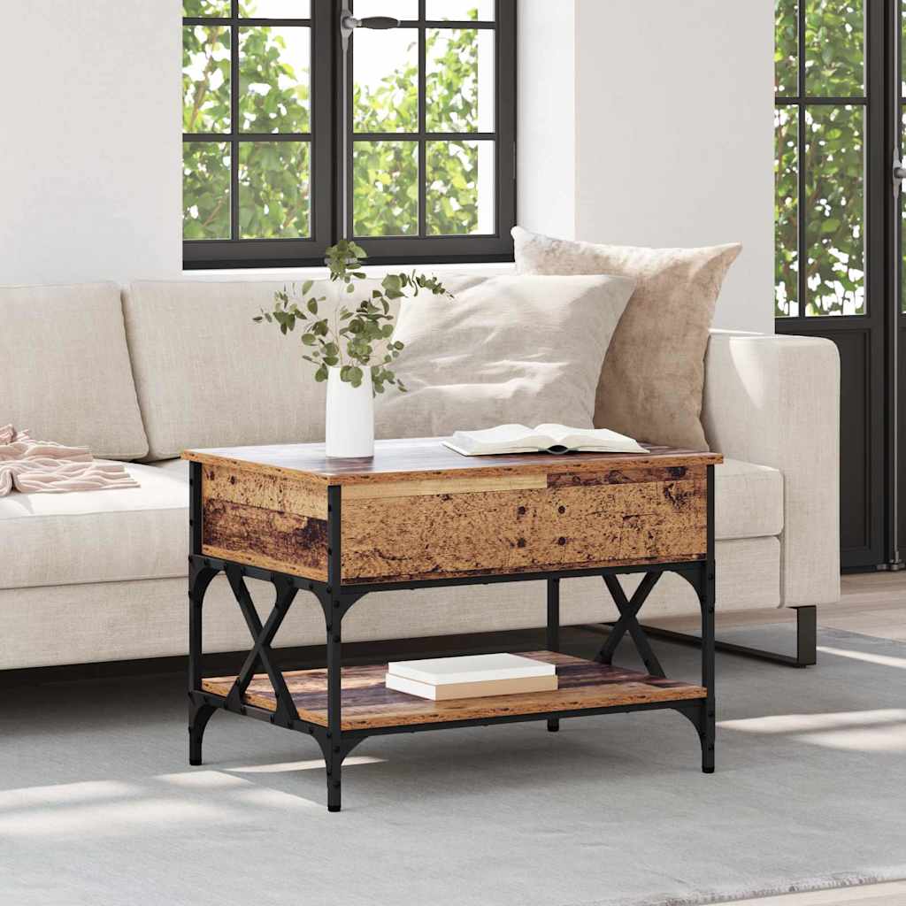 Couchtisch Altholz 70x50 cm