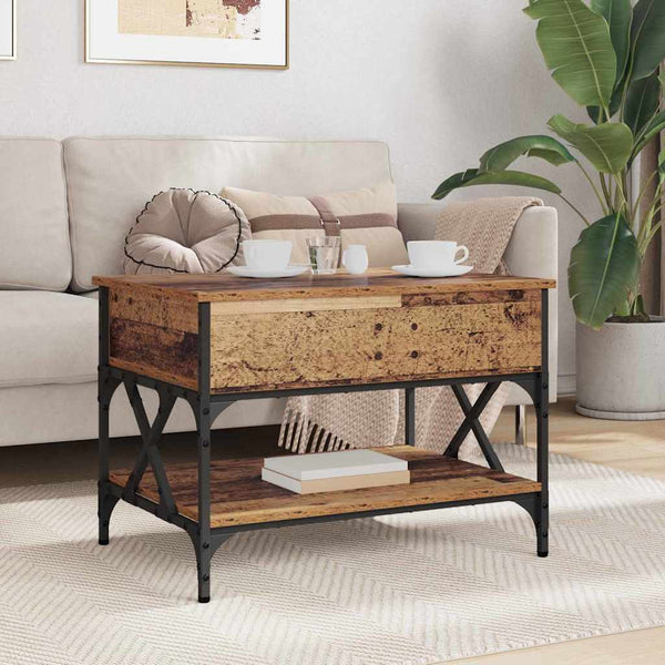 Couchtisch Altholz 70x50 cm