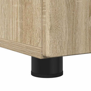 Badezimmerschrank Sonoma-Eiche 60x35x80cm