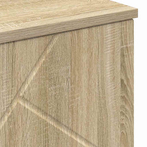 Badezimmerschrank Sonoma-Eiche 60x35x80cm