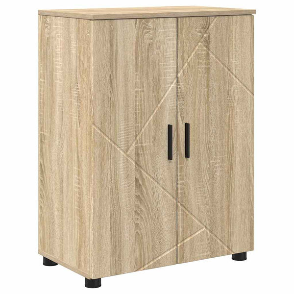 Badezimmerschrank Sonoma-Eiche 60x35x80cm