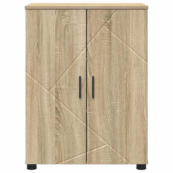 Badezimmerschrank Sonoma-Eiche 60x35x80cm