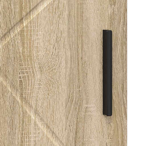 vidaXL Bathroom Cabinet with Storage Sonoma Oak 30 x 35 x 95 cm