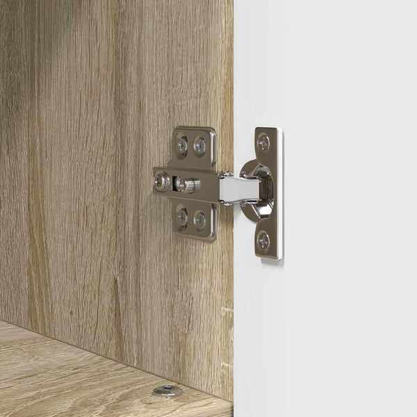 vidaXL Bathroom Cabinet with Storage Sonoma Oak 30 x 35 x 95 cm