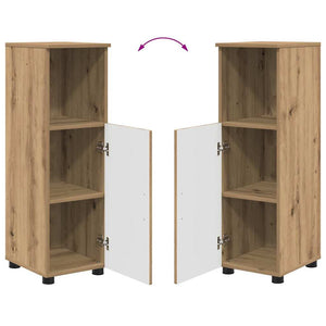 Badezimmerschrank Artisan Eiche 30x35x95cm
