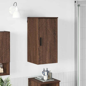 Badezimmerschrank Braun Eichenoptik 30x61 cm