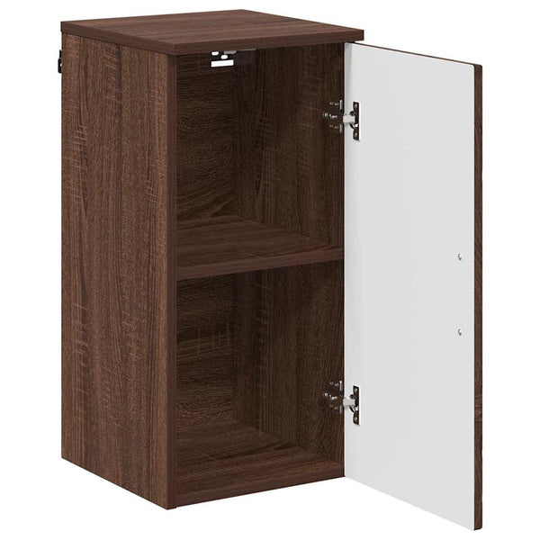 Badezimmerschrank Braun Eichenoptik 30x61 cm