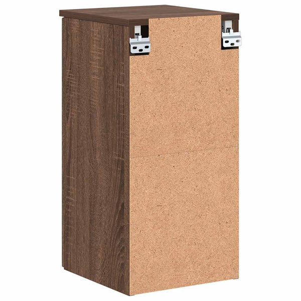Badezimmerschrank Braun Eichenoptik 30x61 cm