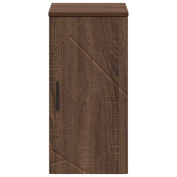 Badezimmerschrank Braun Eichenoptik 30x61 cm