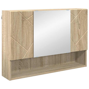 Spiegelschrank Sonoma-Eiche 80 cm