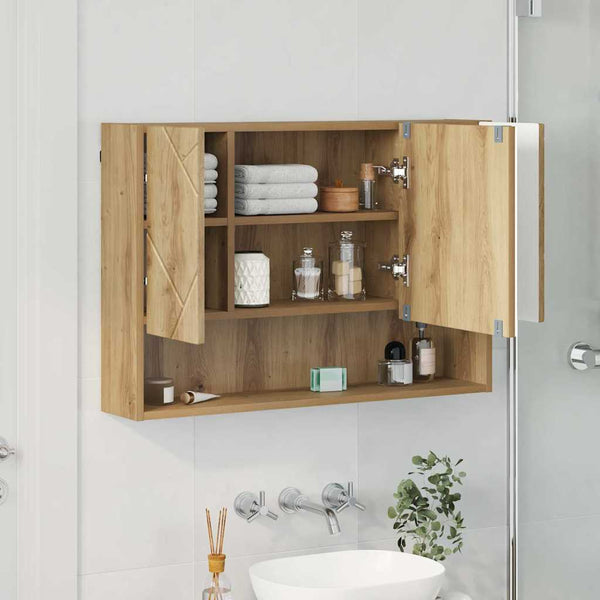 Spiegelschrank Artisan-Eiche 80 cm