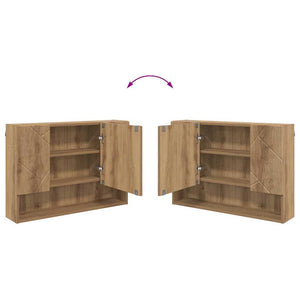 Spiegelschrank Artisan-Eiche 80 cm