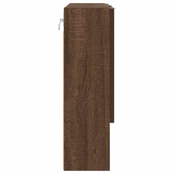 Spiegelschrank Braun Eichen-Optik 59 cm