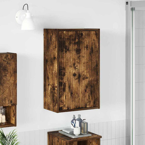 Badezimmerschrank Geräucherte Eiche 39x23,5x65cm