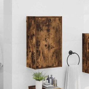 Badezimmerschrank Geräucherte Eiche 39x23,5x65cm