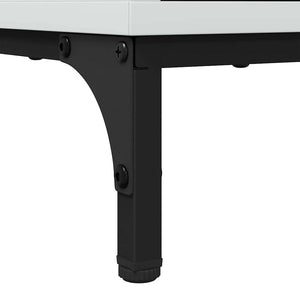 vidaXL Bathroom Sink Cabinet with Storage High Gloss White