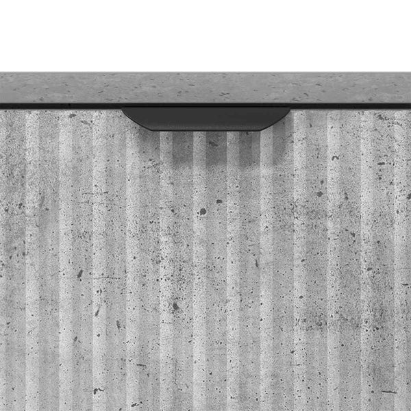 vidaXL Sideboard Concrete Gray 79.5 x 33 x 82 cm Engineered Wood