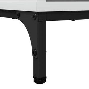 vidaXL High Gloss White Sideboard 89.5 x 33 x 82 cm Engineered Wood