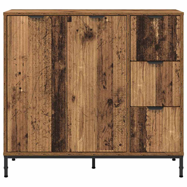 vidaXL Sideboard Reclaimed Wood 89.5 x 33 x 82 cm Engineered Wood