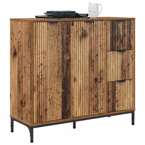 vidaXL Sideboard Reclaimed Wood 89.5 x 33 x 82 cm Engineered Wood
