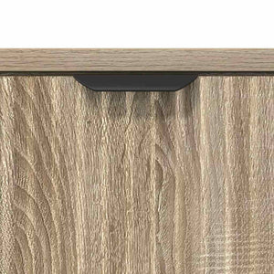 vidaXL Nightstand Sonoma Oak 63.5 x 36 x 61 cm Engineered Wood