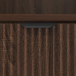 vidaXL Nightstands 2 pcs Brown Oak Look 49 x 36 x 61 cm