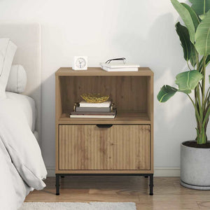 vidaXL Nightstand Artisan Oak 49 x 36 x 61 cm Engineered Wood