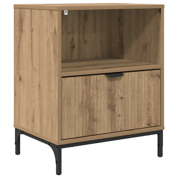 vidaXL Nightstand Artisan Oak 49 x 36 x 61 cm Engineered Wood