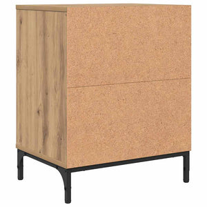 vidaXL Nightstand Artisan Oak 49 x 36 x 61 cm Engineered Wood